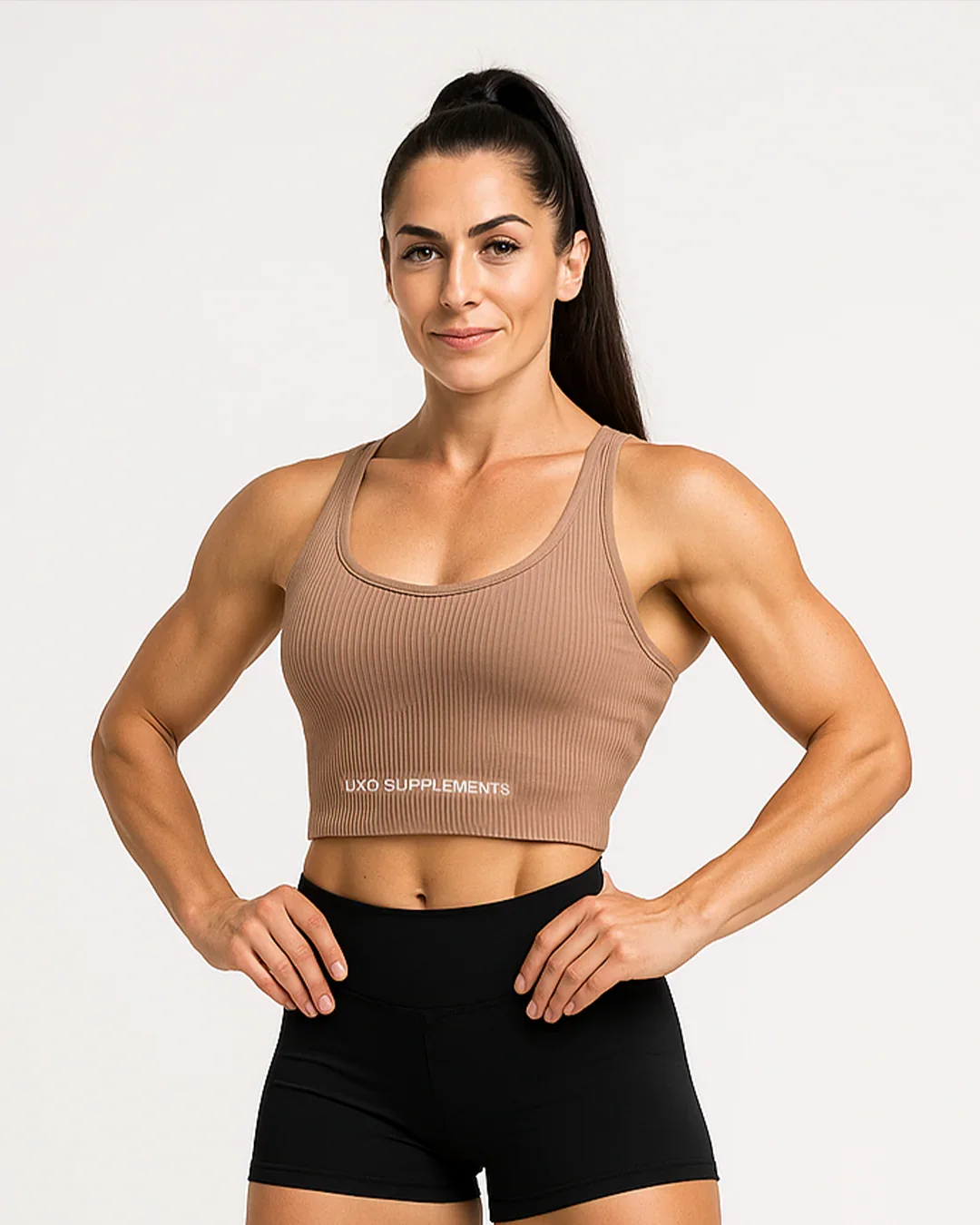 LADY REVERSIBLE RIBBED TANK