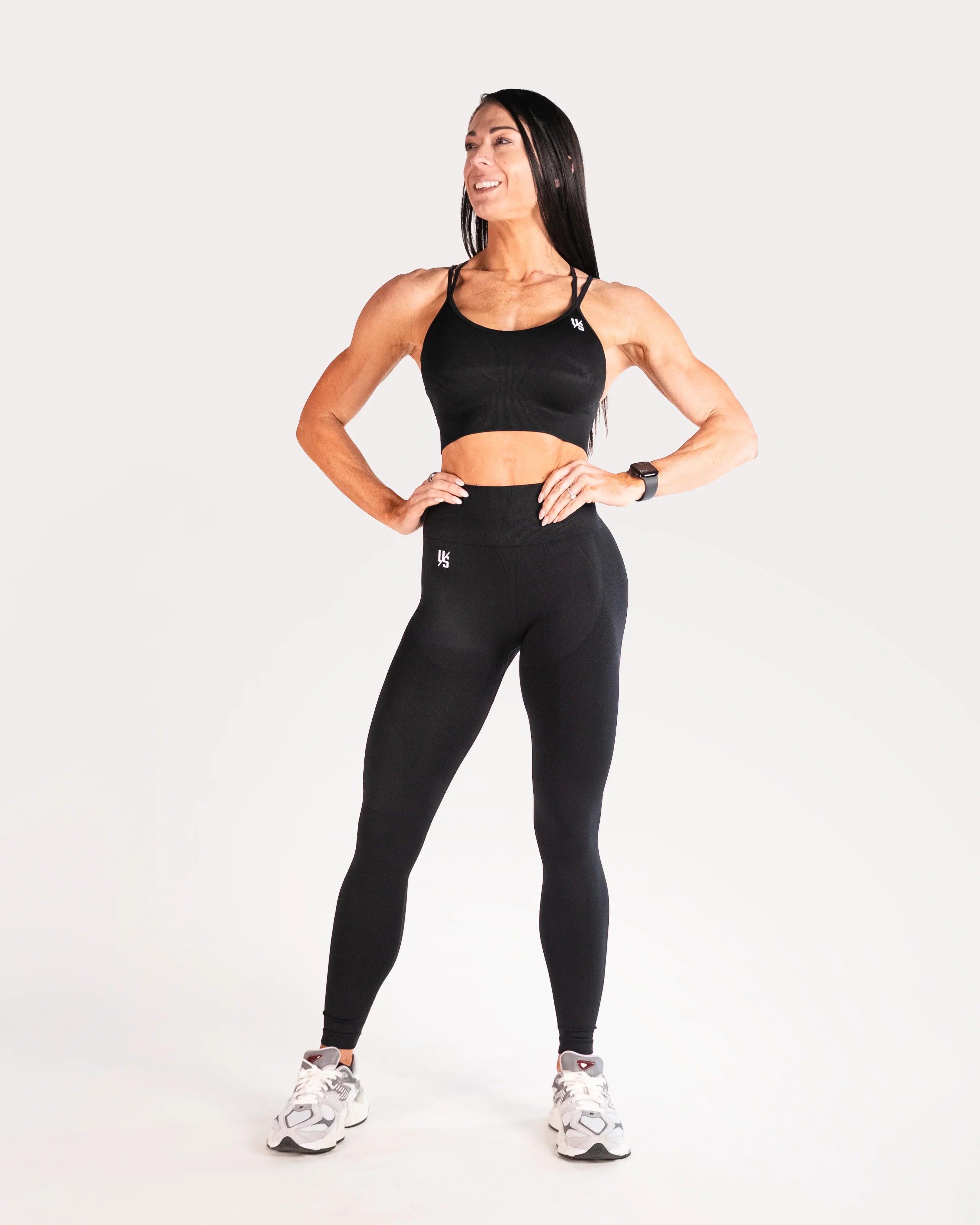 Strapped cross back bra