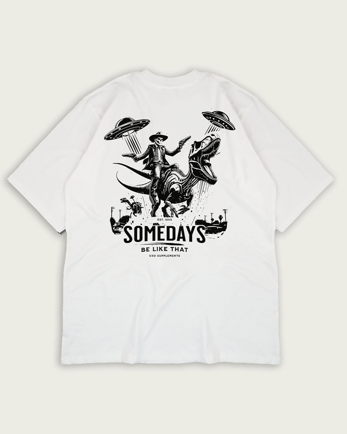 [ LMC]★DINO TEE Dino Cowboy Oversized & Trendy Tee