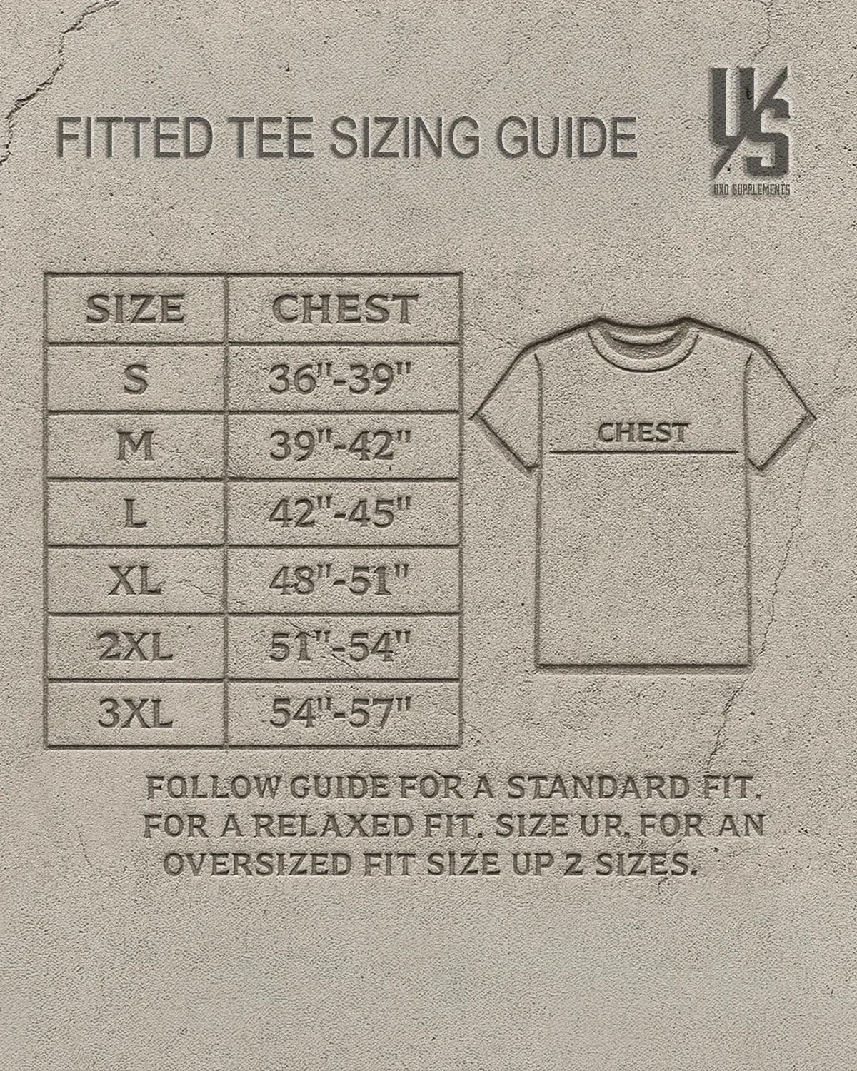 Blue Die Tryin Fitted Tee