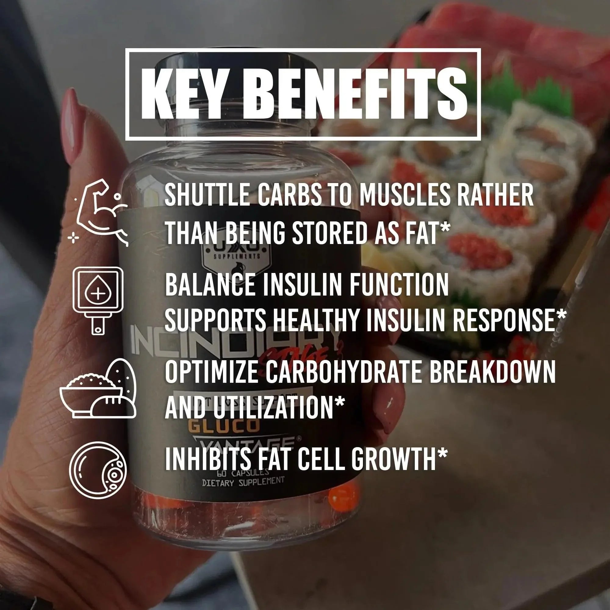 Incindiary Stage 3 (GlucoVantage) UXO Supplements