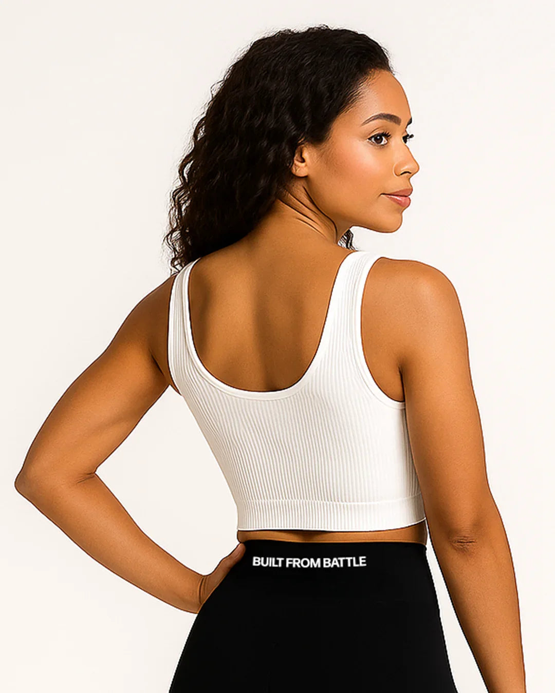 LADY REVERSIBLE RIBBED TANK