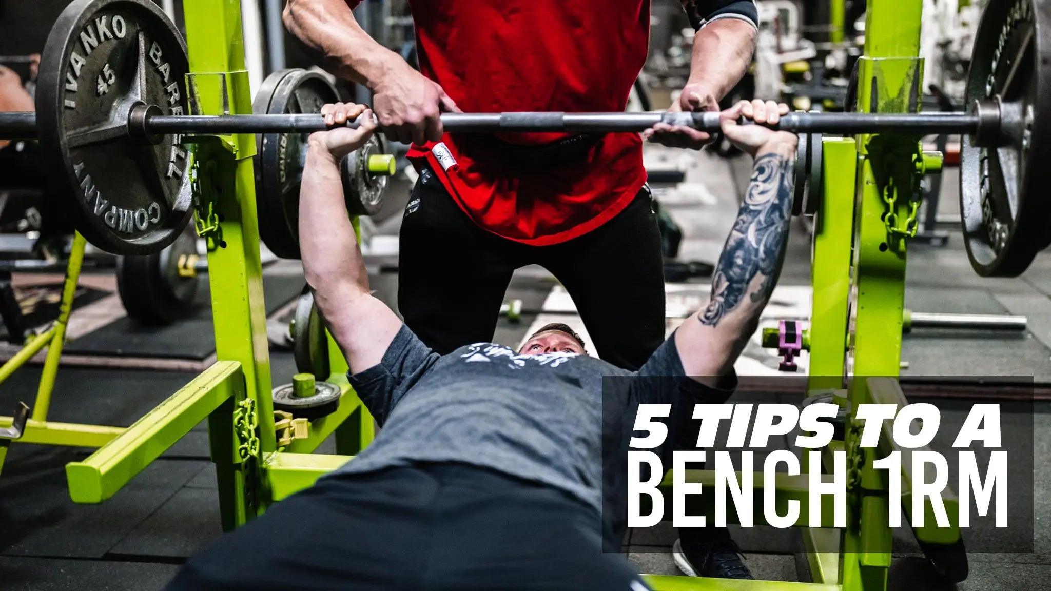 5-Tips-to-a-Bench-1RM UXO Supplements