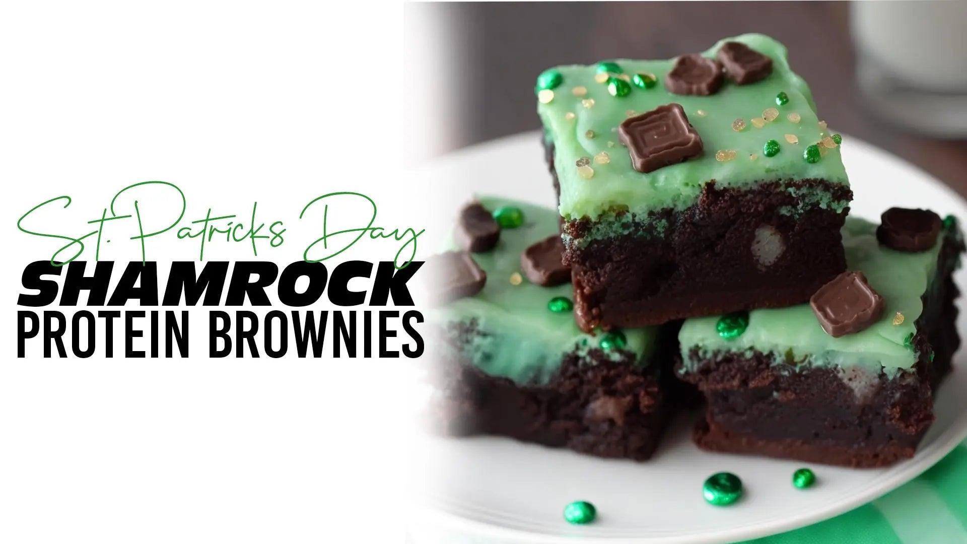 St.-Patrick-s-Day-Shamrock-Protein-Brownies UXO Supplements