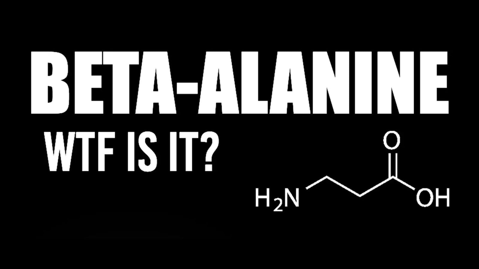 What-is-Beta-Alanine UXO Supplements