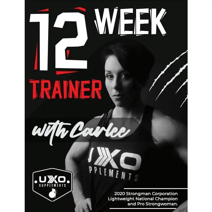 12 week Strength Program - UXO Supplements