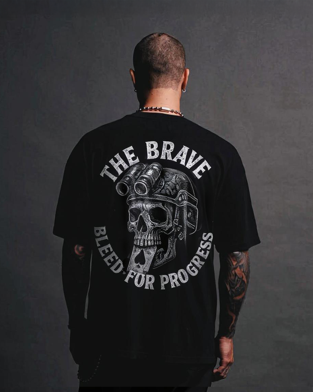 Brave Bleed Oversized Tee