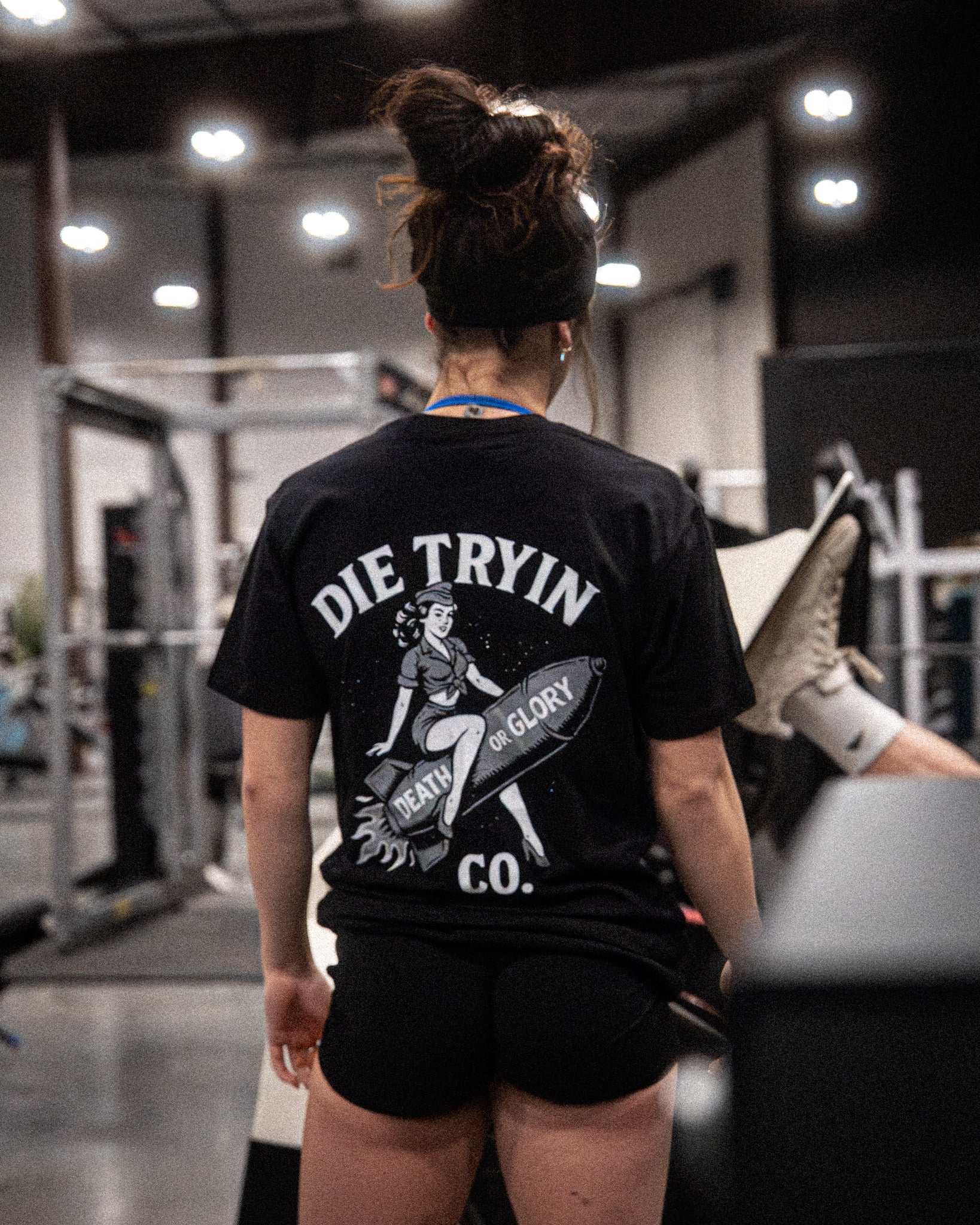 Bomber Girl Fitted Tee