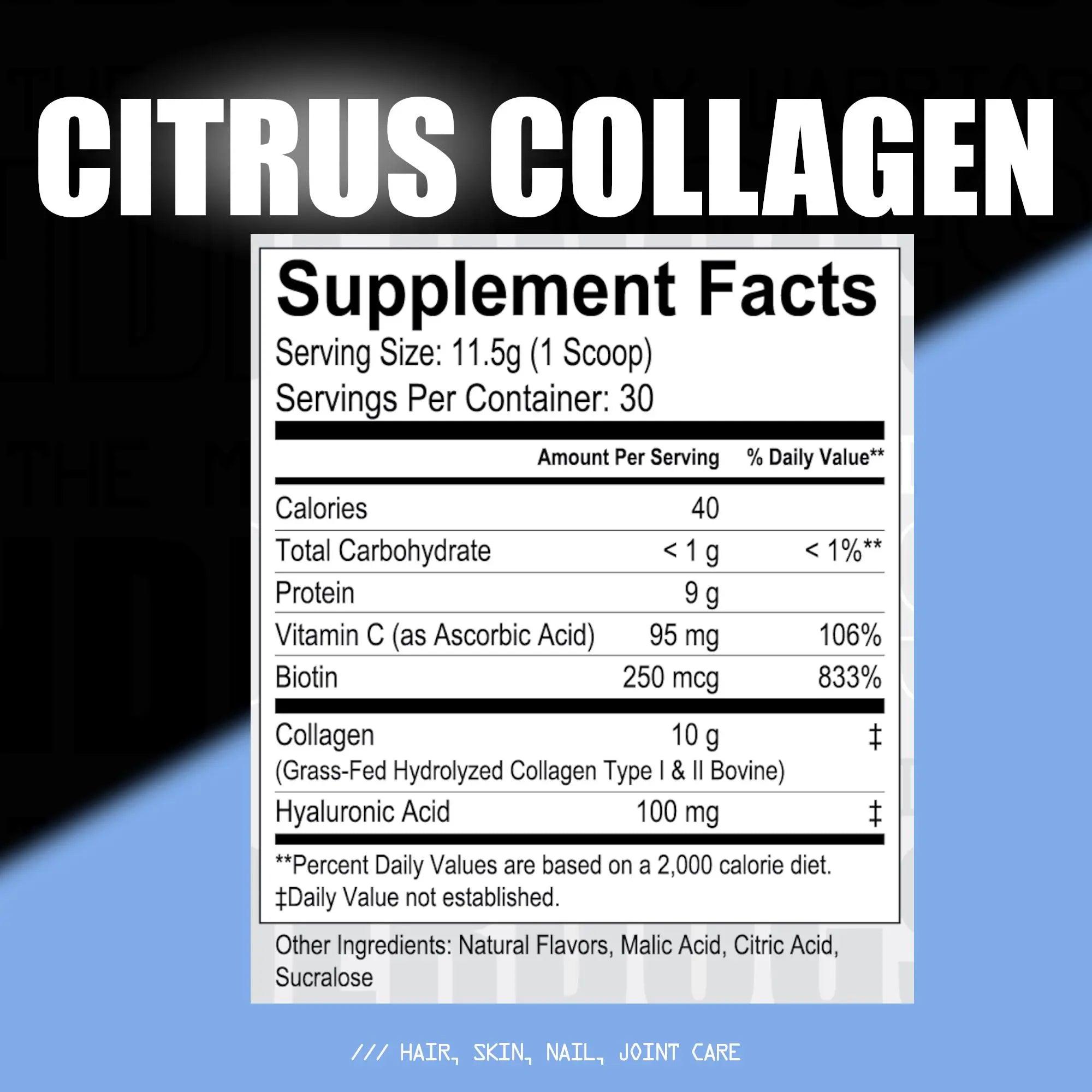Citrus Collagen - UXO Supplements