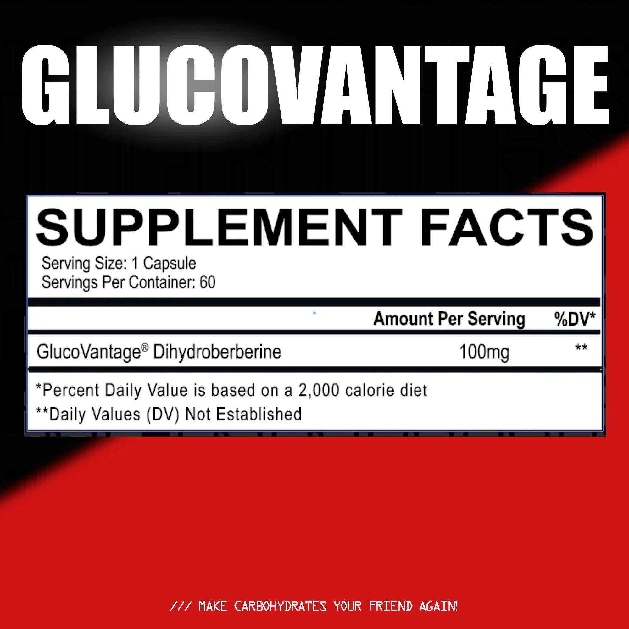 Incindiary Stage 3 (GlucoVantage) UXO Supplements