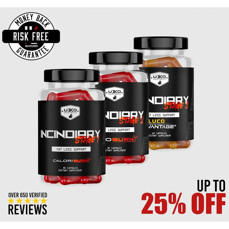 Incindiary Thermogenic Fat Burner: 2 Month Supply - UXO Supplements