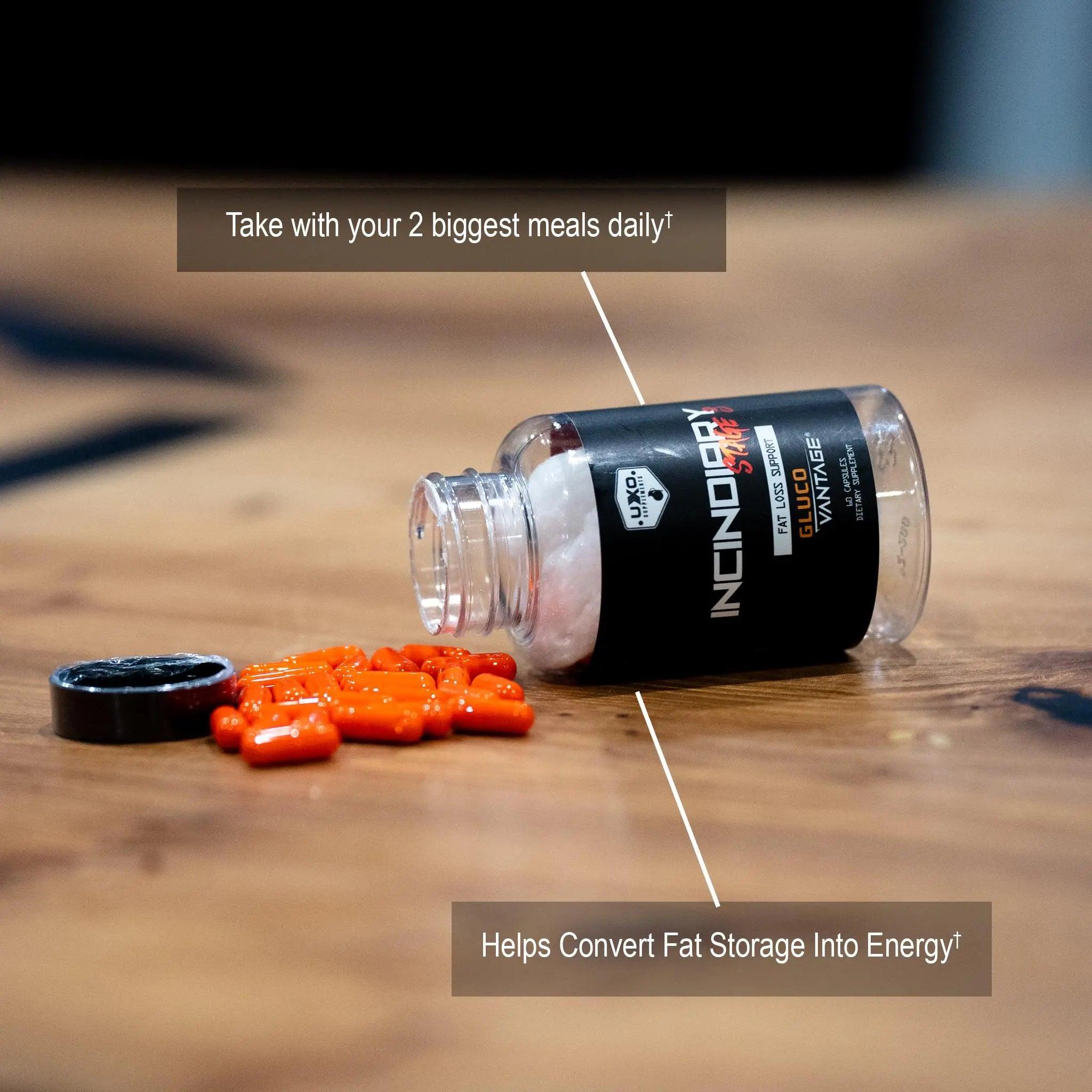 Incindiary Thermogenic Fat Burner: 2 Month Supply - UXO Supplements