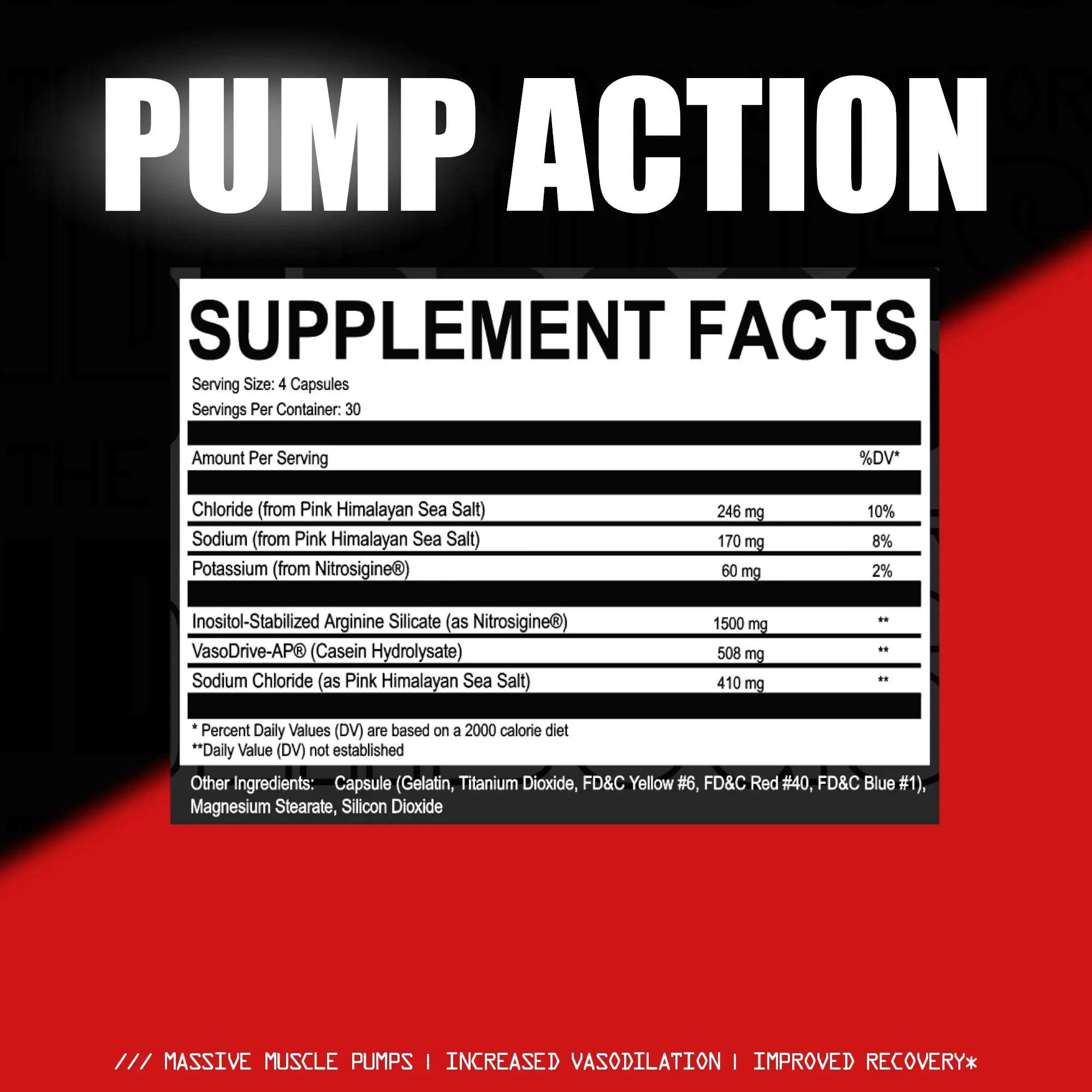 Pump Action - UXO Supplements
